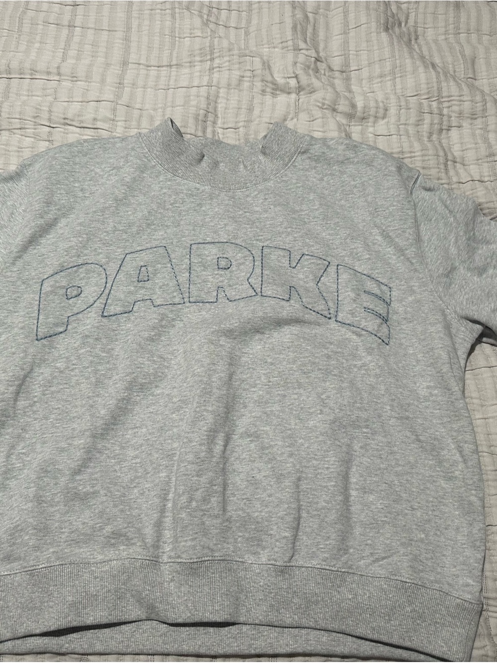 PARKE X TARGET Sweatshirt L/XL - Picture 3 of 5